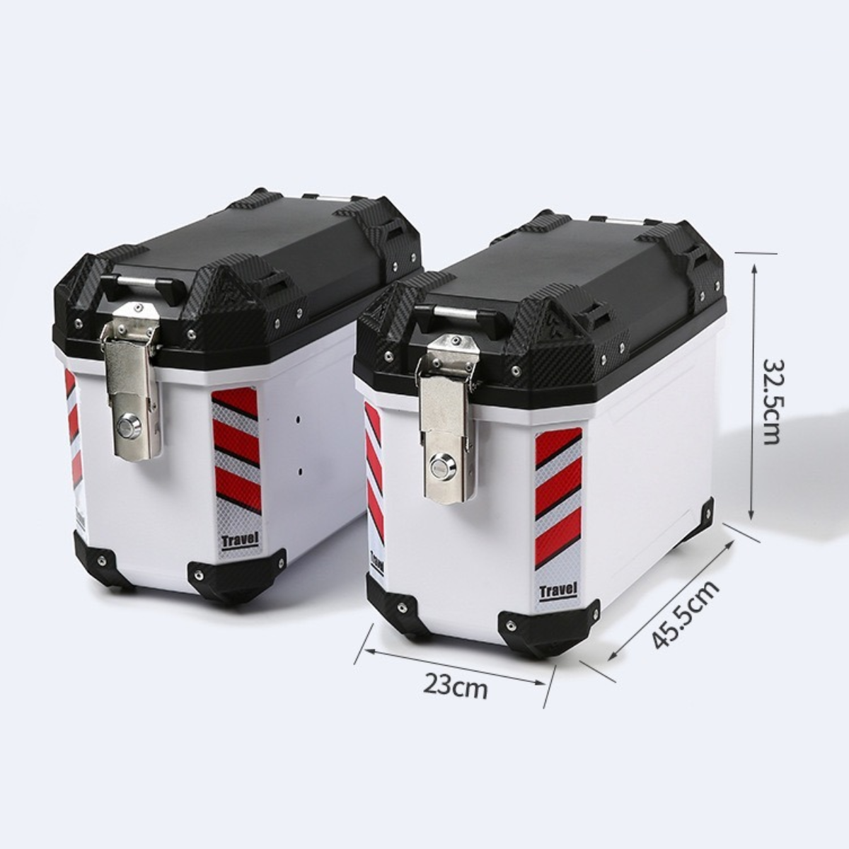 2 Maletas Laterales para Motoc - Heavy Equipment Rental reseña y precio