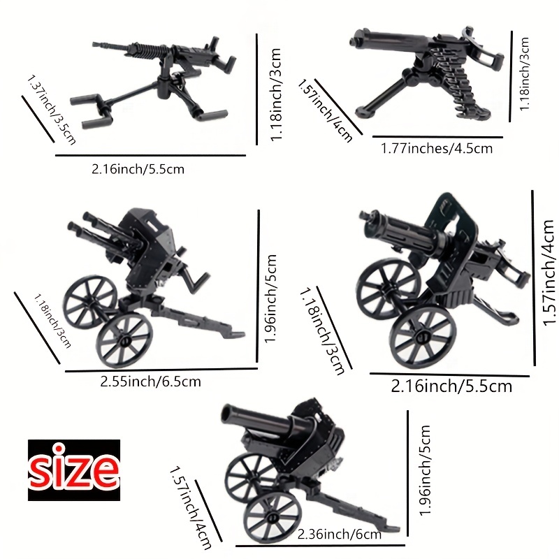 Serie de equipos militares MOC - Heavy Equipment Certification reseña y precio