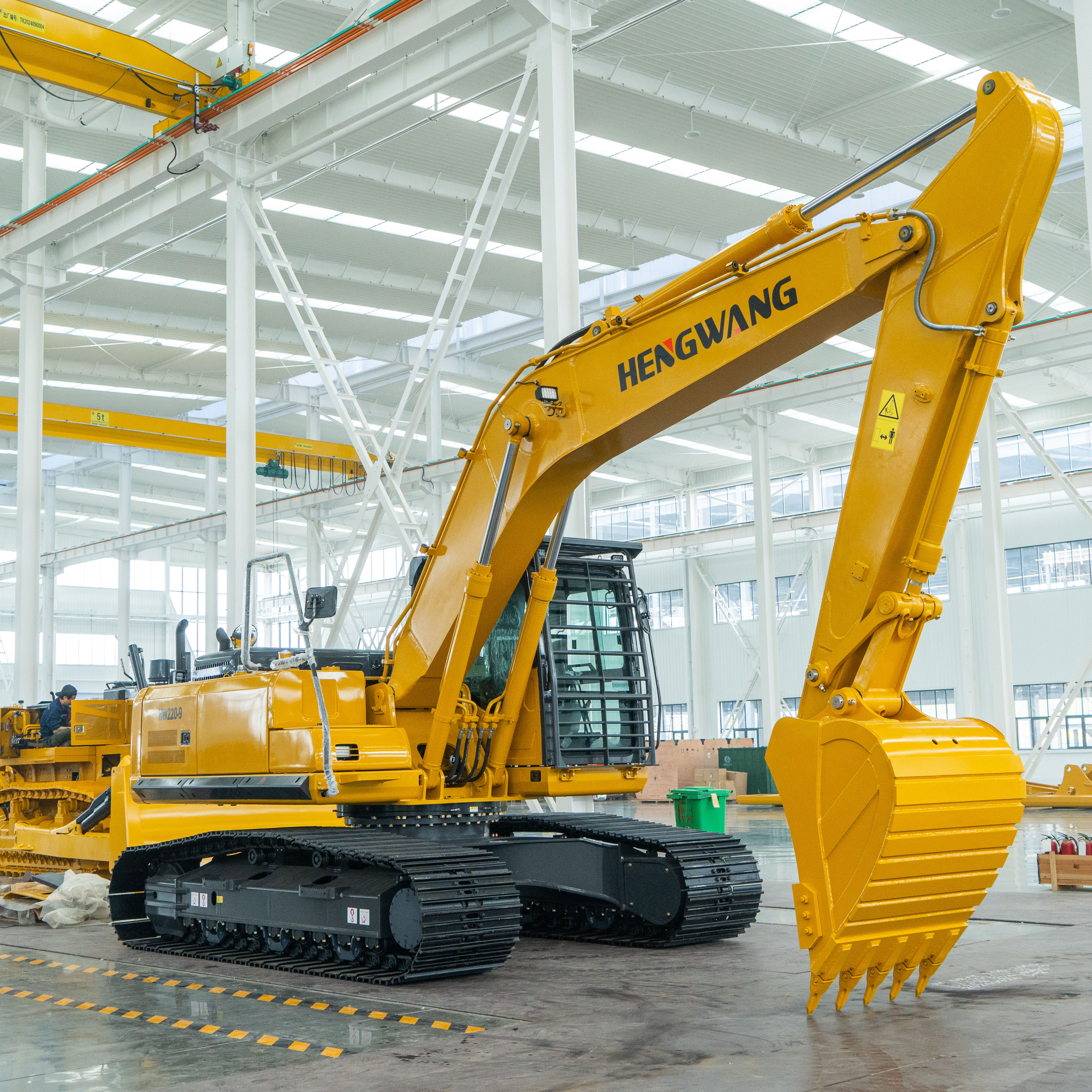 Excavadora de orugas grande de - Heavy Equipment Certification reseña y precio